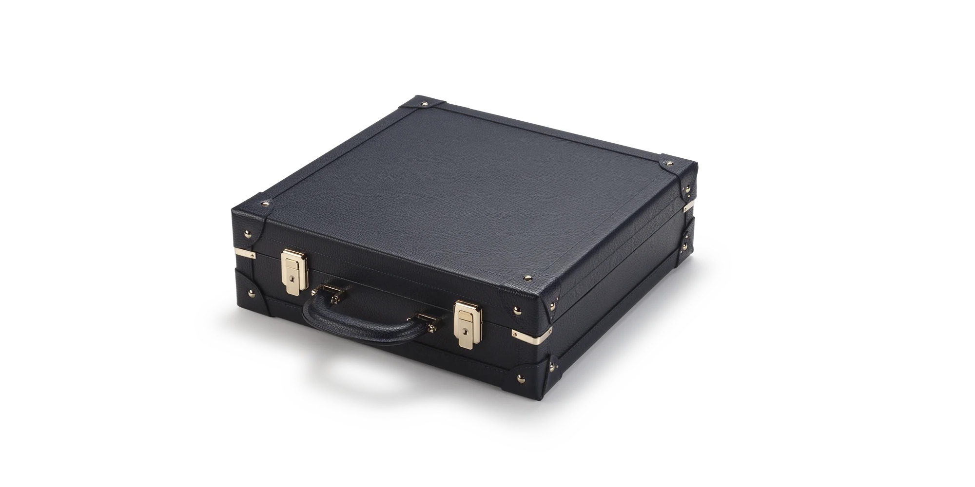 Genuine Leather Twenty-four Frame Trunk - Image 3